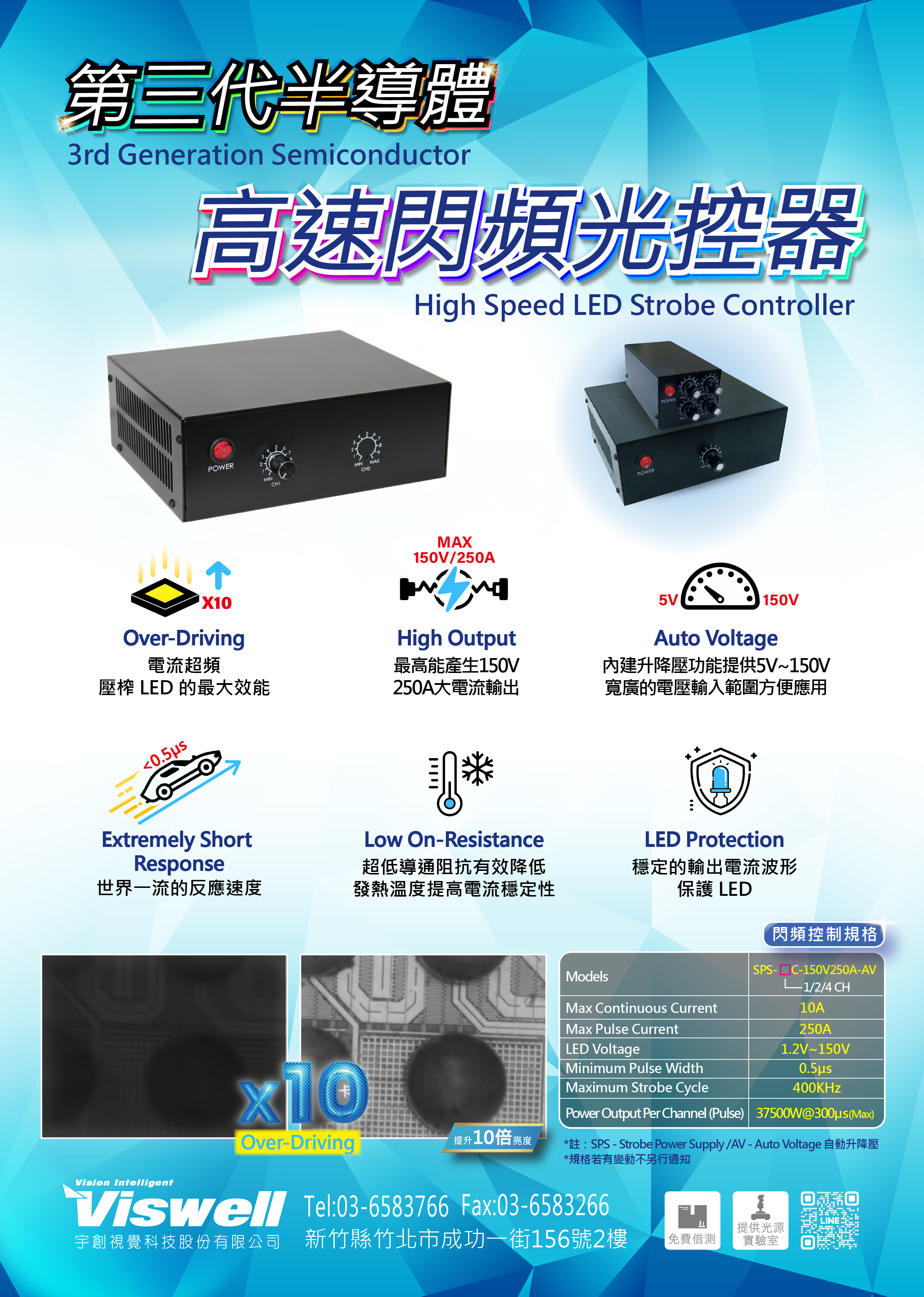 高速闪频调光器